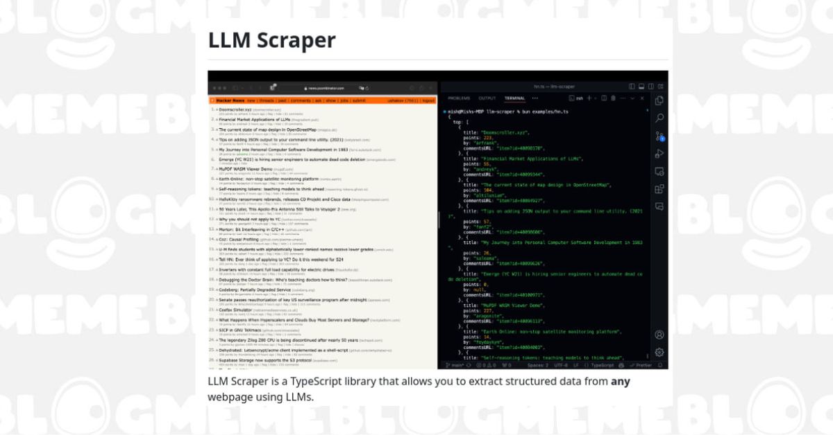 LLM Scraper