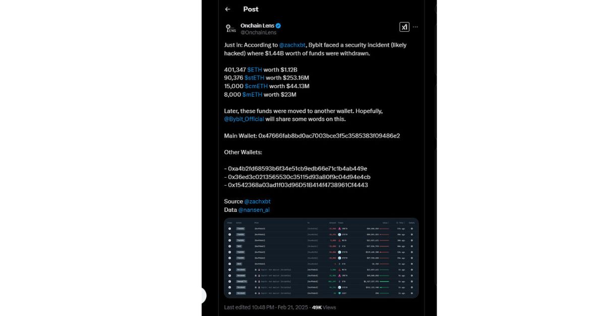 Bybit Bị Hack 2