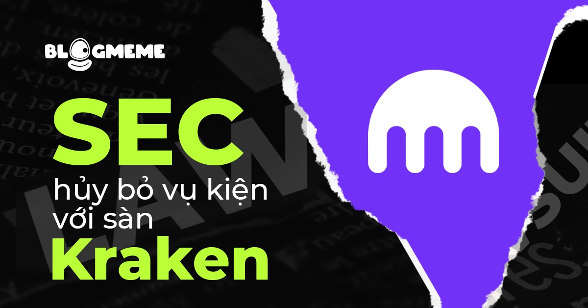 SEC hủy bỏ vụ kiện với sàn Kraken