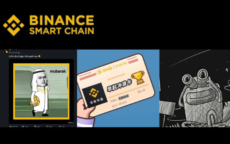 Recap thị trường Crypto tuần qua (17/3 - 23/3) - Memecoin, GameFi và những biến động lớn 2 Memecoin BSC