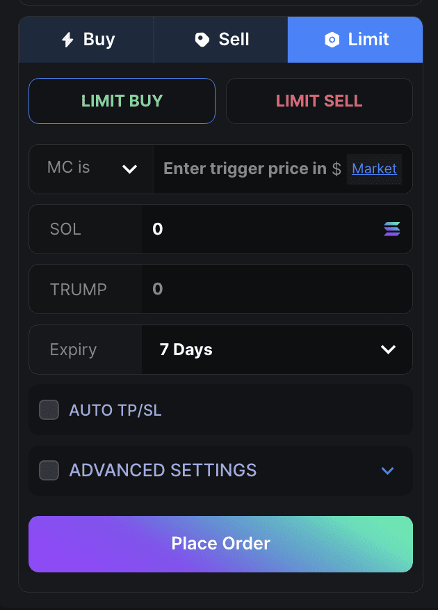 Hướng dẫn sử dụng Limit Order trên MevX: Limit Buy và Limit Sell 4 image 43