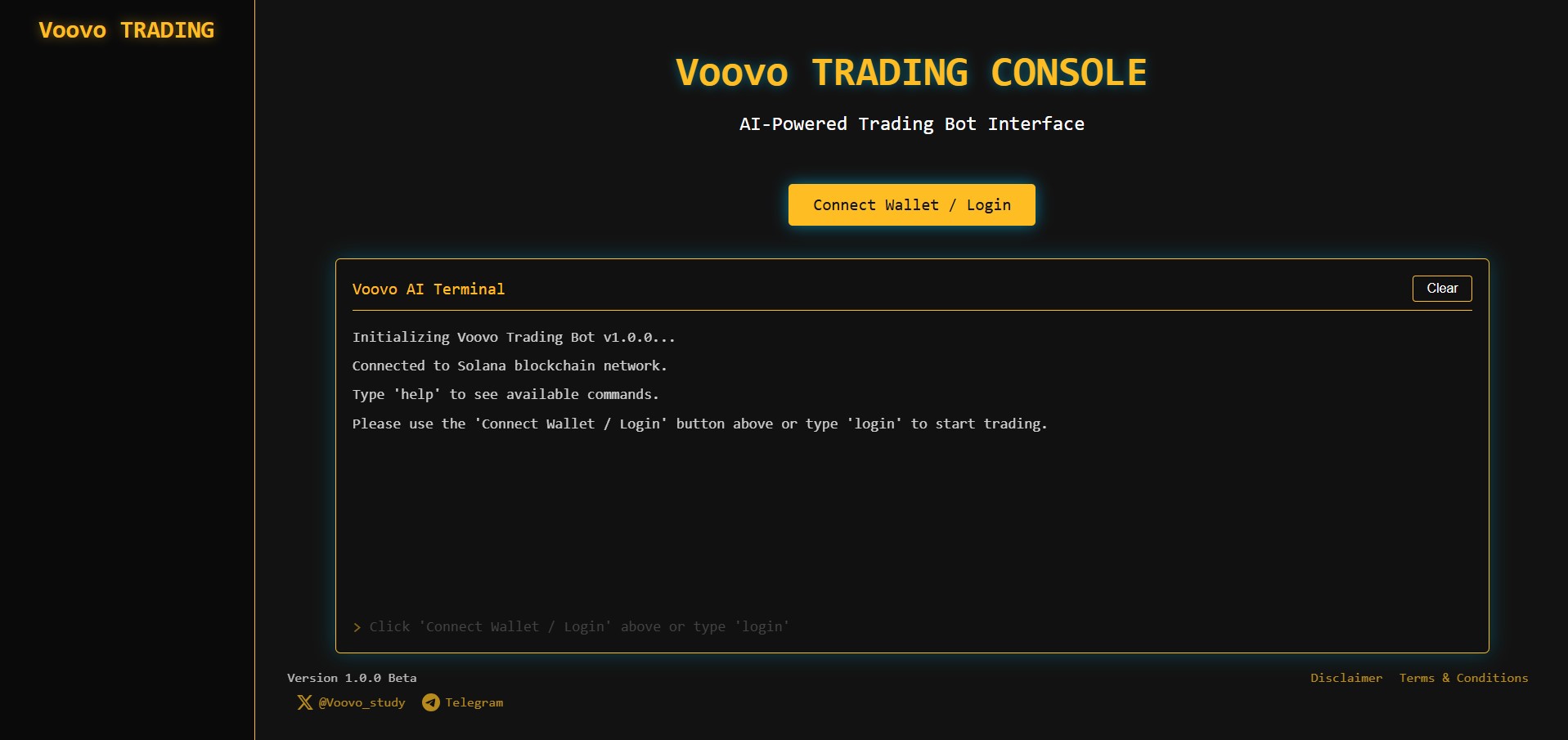VOOVO: Memecoin vui nhộn khiến bạn không thể ngừng “Voovo-ing”! 2 Giao diện chính của website voovo.app