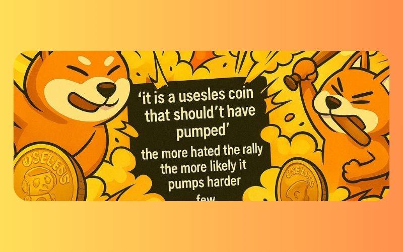 $USELESS tăng hơn 11.000%: Khi memecoin “vô dụng” trở nên cực kỳ giá trị 2 USELESS COIN
